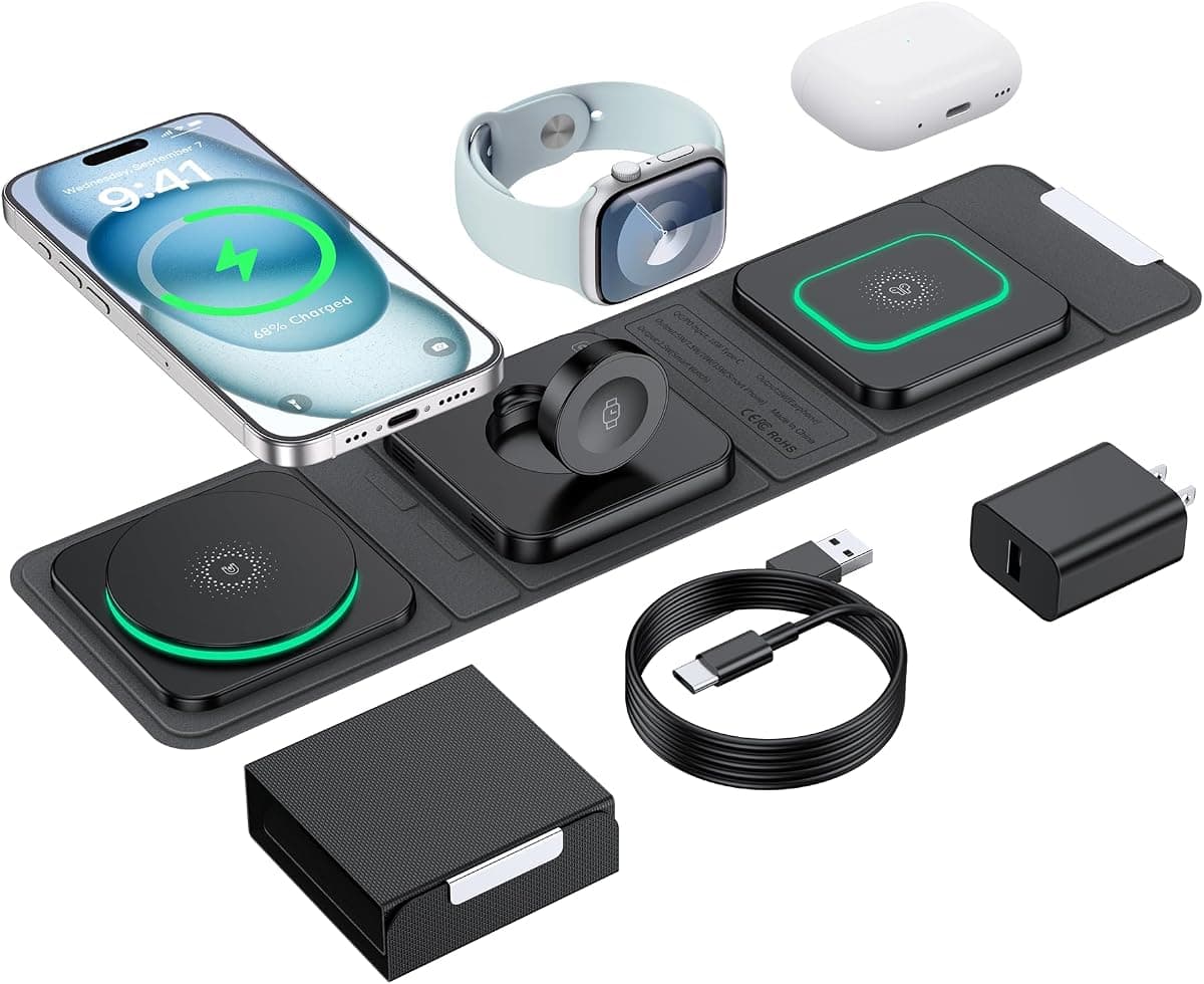 3-in-1 Wireless Charging Station Apple